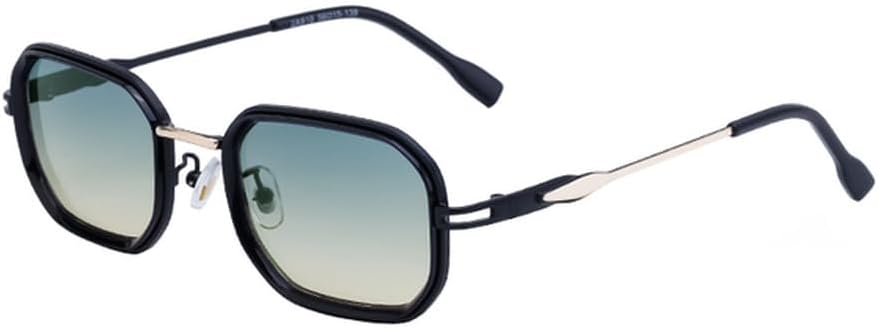 Мужские солнцезащитные очки в квадратной металлической оправе, модные винтажные женские солнцезащитные очки для вождения и деловых поездок, защита от ультрафиолета UV400 WNCKSQ, C02-green Yellow
Мужские солнцезащитные очки в квадратной металлической оправе, модные винтажные женские солнцезащитные очки для вождения и деловых поездок, защита от ультрафиолета UV400 WNCKSQ, C02-green Yellow