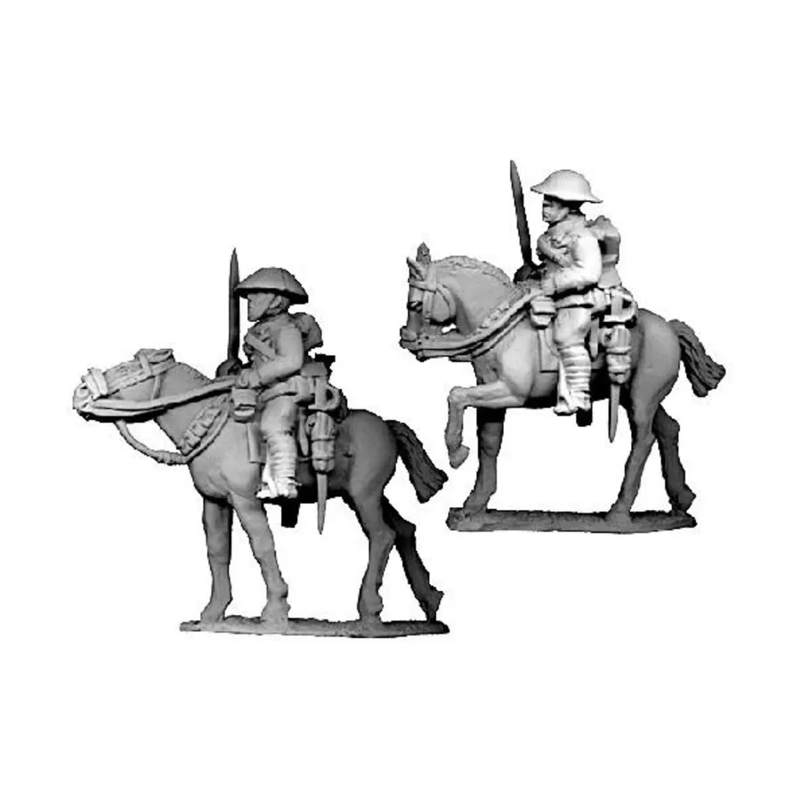 Британская кавалерия с мечами, Great War Miniatures - The Western Front 1914-18, Britain (28mm)
Британская кавалерия с мечами, Great War Miniatures - The Western Front 1914-18, Britain (28mm)