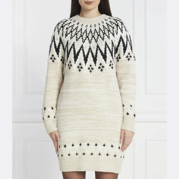 Платье с добавлением шерсти Silvian Heach, бежевый
Платье с добавлением шерсти Silvian Heach, бежевый