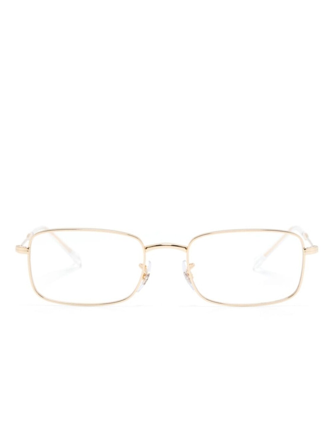 Ray-Ban очки в прямоугольной оправе, золотой
Ray-Ban очки в прямоугольной оправе, золотой