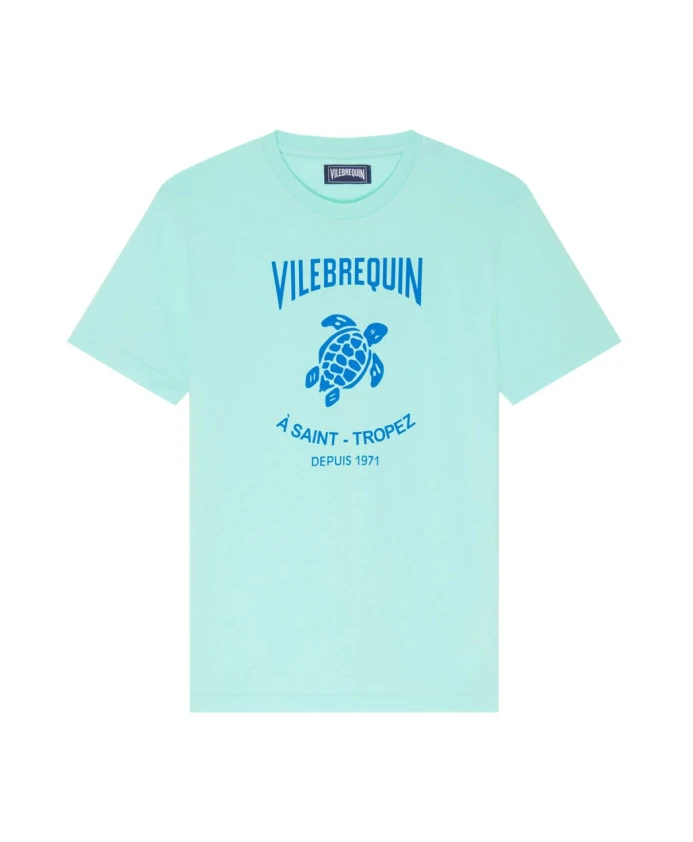 Хлопковая футболка с контрастным логотипом gomy. Vilebrequin, синий
Хлопковая футболка с контрастным логотипом gomy. Vilebrequin, синий