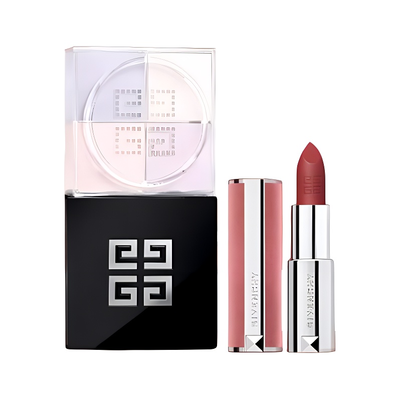 Набор матовой рассыпчатой пудры для лица с четырьмя отделениями, фиксирующий макияж, 12г+3,4г Givenchy
Набор матовой рассыпчатой пудры для лица с четырьмя отделениями, фиксирующий макияж, 12г+3,4г Givenchy