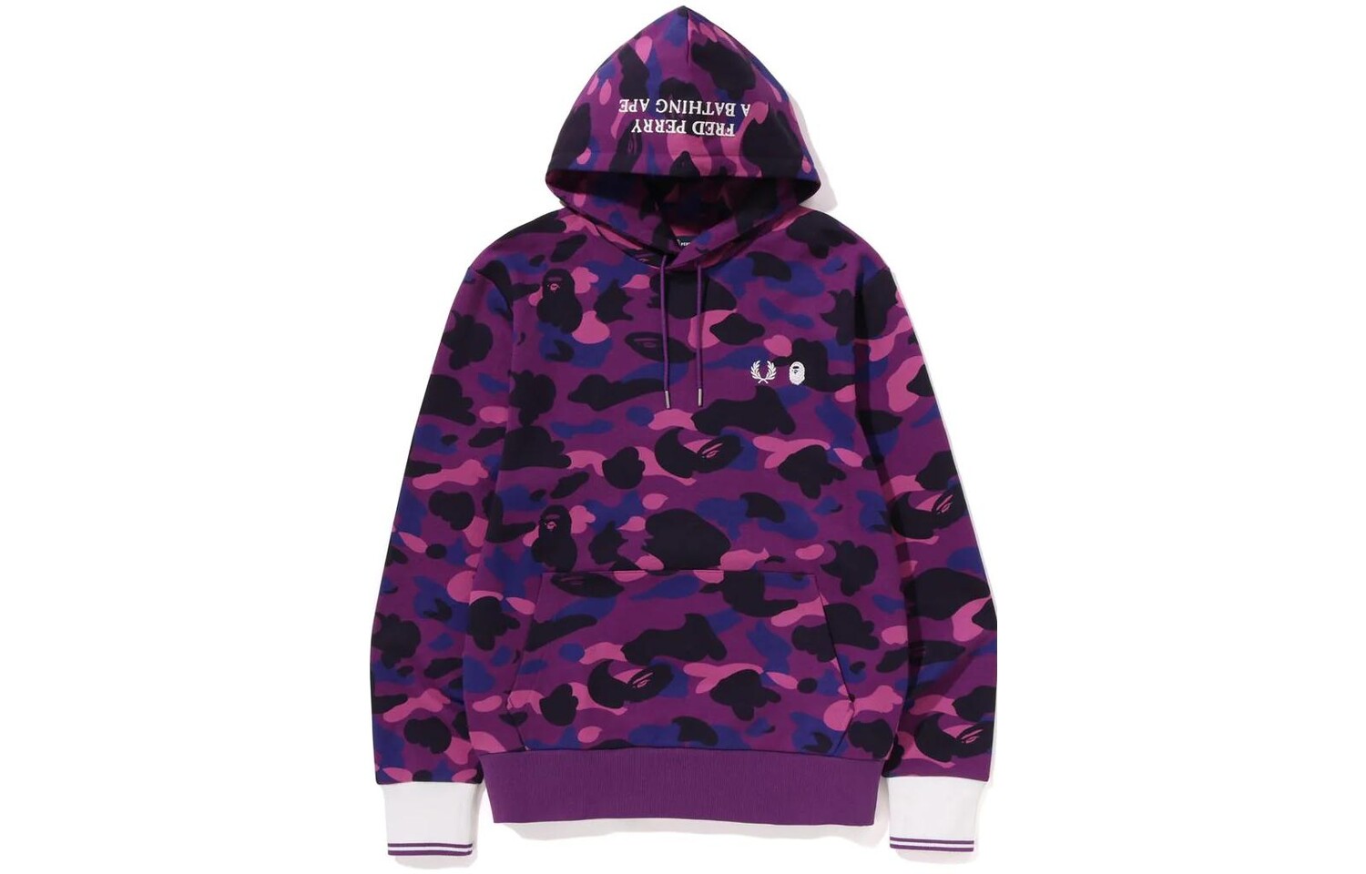 Толстовка с капюшоном BAPE X Fred Perry Color Camo Zip Purple A Bathing Ape, фиолетовый
Толстовка с капюшоном BAPE X Fred Perry Color Camo Zip Purple A Bathing Ape, фиолетовый