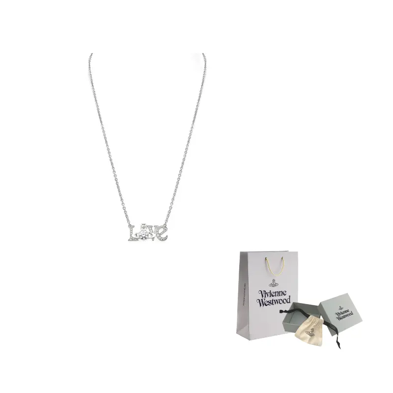 Vivienne Westwood Кубический цирконий, латунное ожерелье женское серебристое
Vivienne Westwood Кубический цирконий, латунное ожерелье женское серебристое