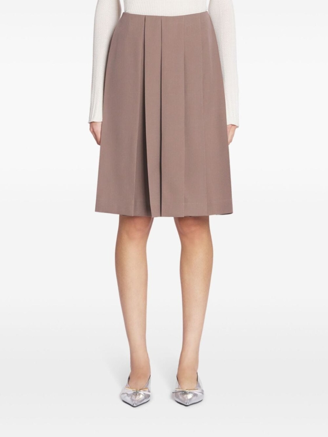 Lanvin плиссированные шорты-кюлоты, нейтральный цвет
Lanvin плиссированные шорты-кюлоты, нейтральный цвет