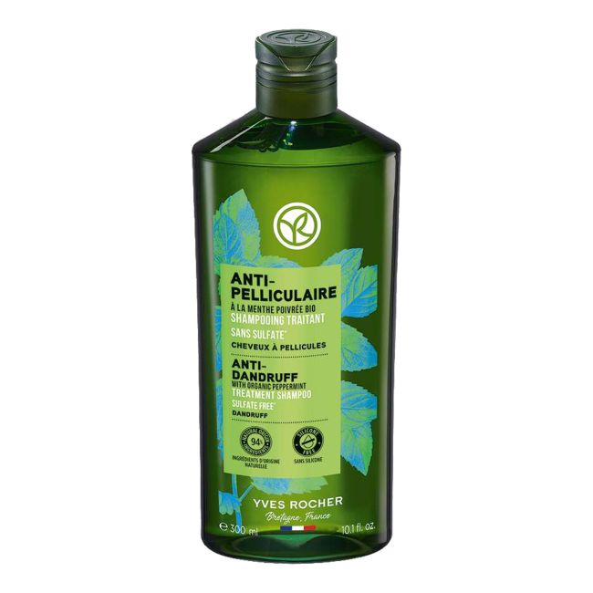 Шампунь для волос против перхоти Yves Rocher, 300 мл
Шампунь для волос против перхоти Yves Rocher, 300 мл