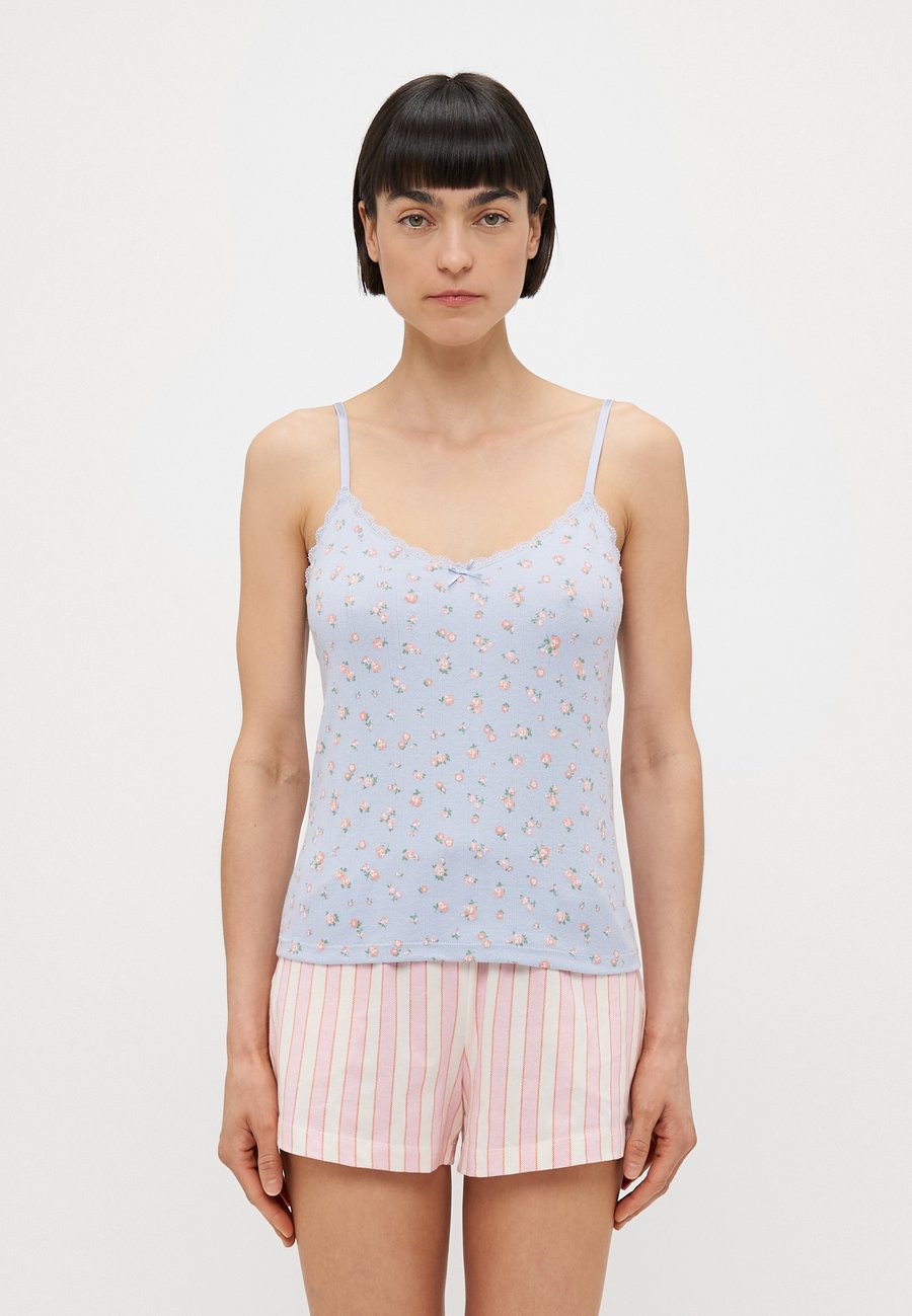 Пижамный топ Hunkemöller CAMI FLOWER, Blue/Light Blue
Пижамный топ Hunkemöller CAMI FLOWER, Blue/Light Blue