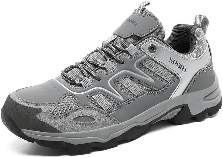 Мужские летние походные ботинки MissLetty с дышащей сеткой и улучшенной устойчивостью сцепления, серый
Мужские летние походные ботинки MissLetty с дышащей сеткой и улучшенной устойчивостью сцепления, серый