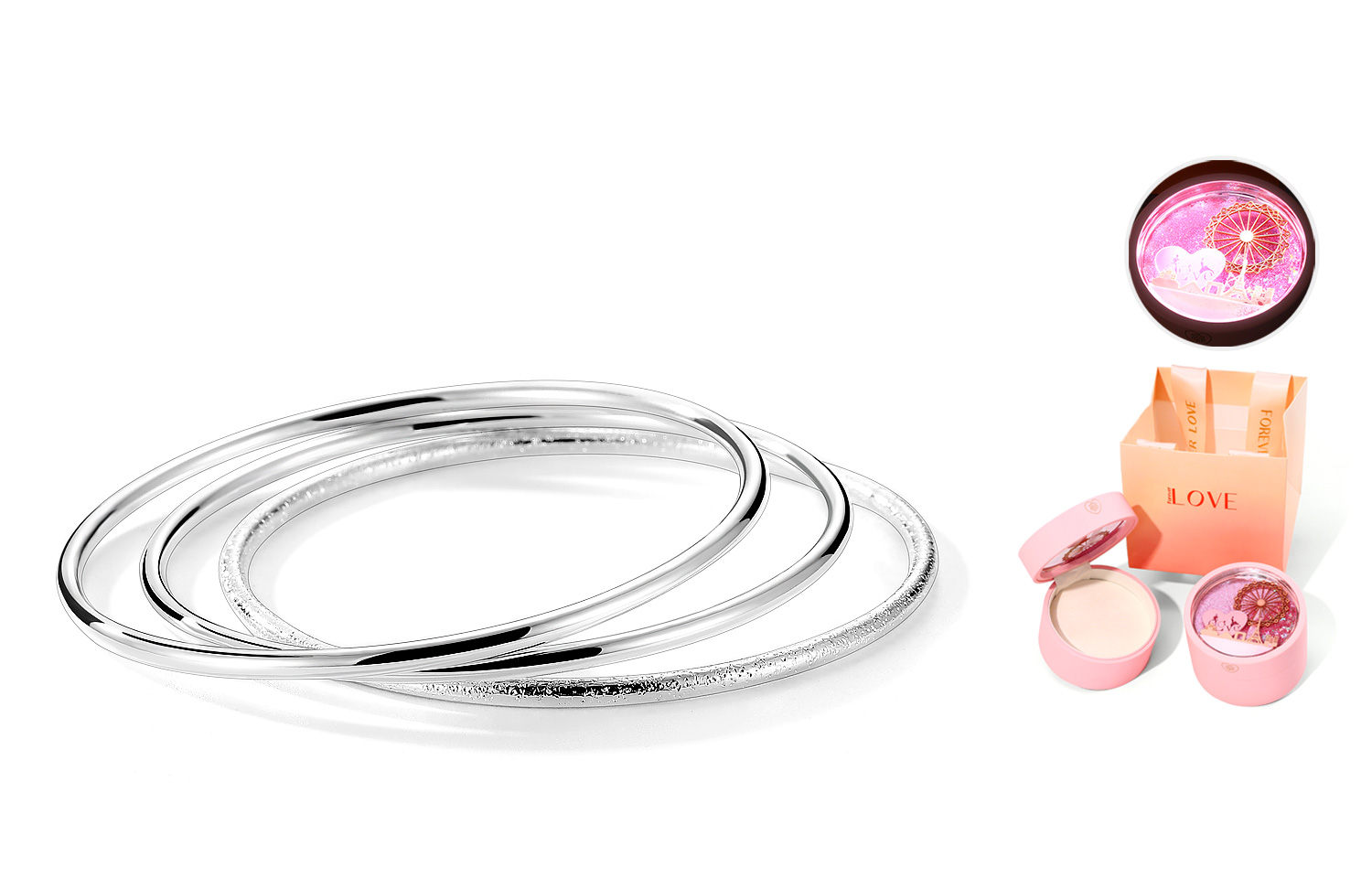 Женские браслеты XXOFF, серебристо-белый
Женские браслеты XXOFF, серебристо-белый