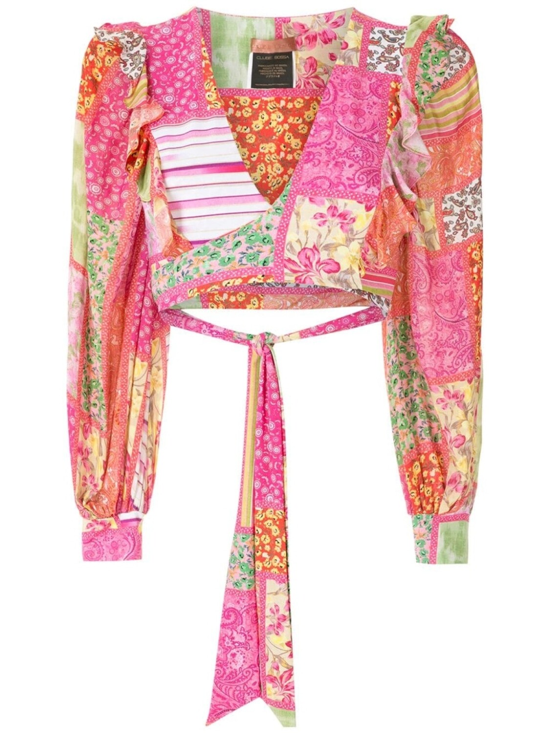 Clube Bossa укороченный топ Elia с принтом, розовый
Clube Bossa укороченный топ Elia с принтом, розовый