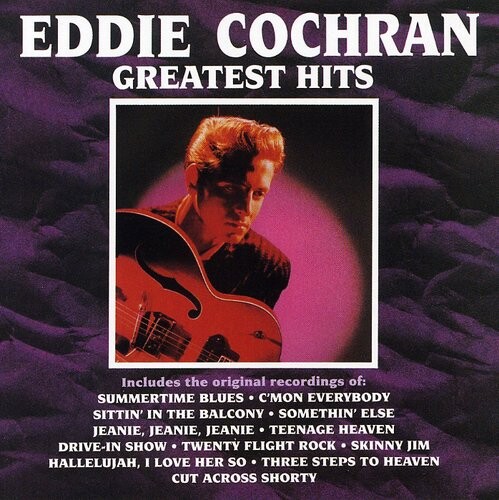 CD диск Cochran, Eddie: Greatest Hits
CD диск Cochran, Eddie: Greatest Hits