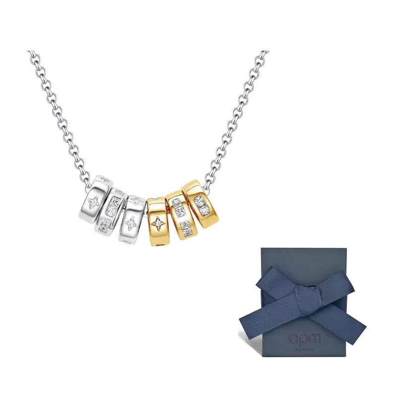 Морзе код 925 серебряное ожерелье женское gold Apm Monaco, серебряный
Морзе код 925 серебряное ожерелье женское gold Apm Monaco, серебряный