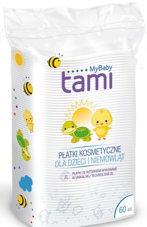 Ecowipes Tami MyBaby, Ватные диски Ecowipes Tami MyBaby для детей и младенцев, 60 шт
Ecowipes Tami MyBaby, Ватные диски Ecowipes Tami MyBaby для детей и младенцев, 60 шт