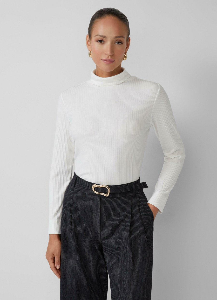 Топ s.Oliver BLACK LABEL ROLLKRAGEN IM SLIM FIT, Ecru/Off-White
Топ s.Oliver BLACK LABEL ROLLKRAGEN IM SLIM FIT, Ecru/Off-White