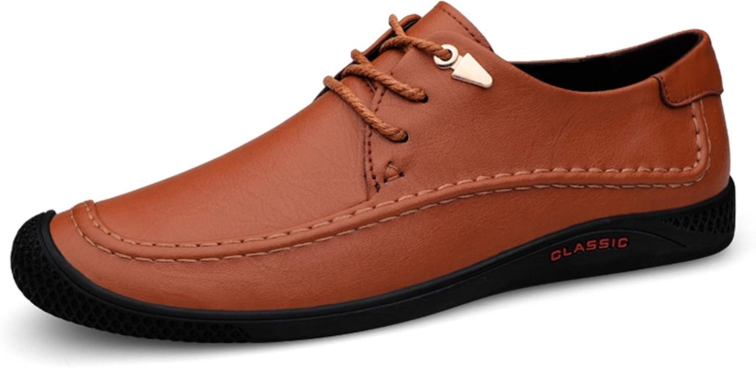 Мужские оксфорды с шнуровкой Дерби, кожаные, противоскользящие, низкие, резиновая подошва, устойчивые к скольжению, для делового стиля Xjsdjhount, коричневый
Мужские оксфорды с шнуровкой Дерби, кожаные, противоскользящие, низкие, резиновая подошва, устойчивые к скольжению, для делового стиля Xjsdjhount, коричневый