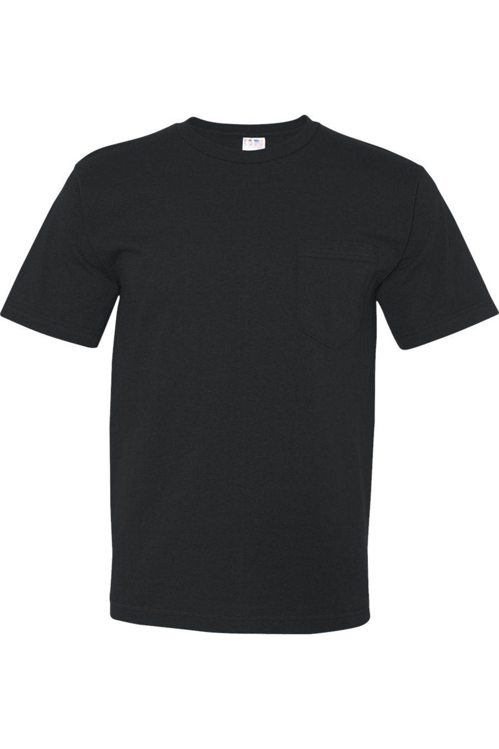 Короткая футболка Bayside USA-Made с карманом, черный
Короткая футболка Bayside USA-Made с карманом, черный
