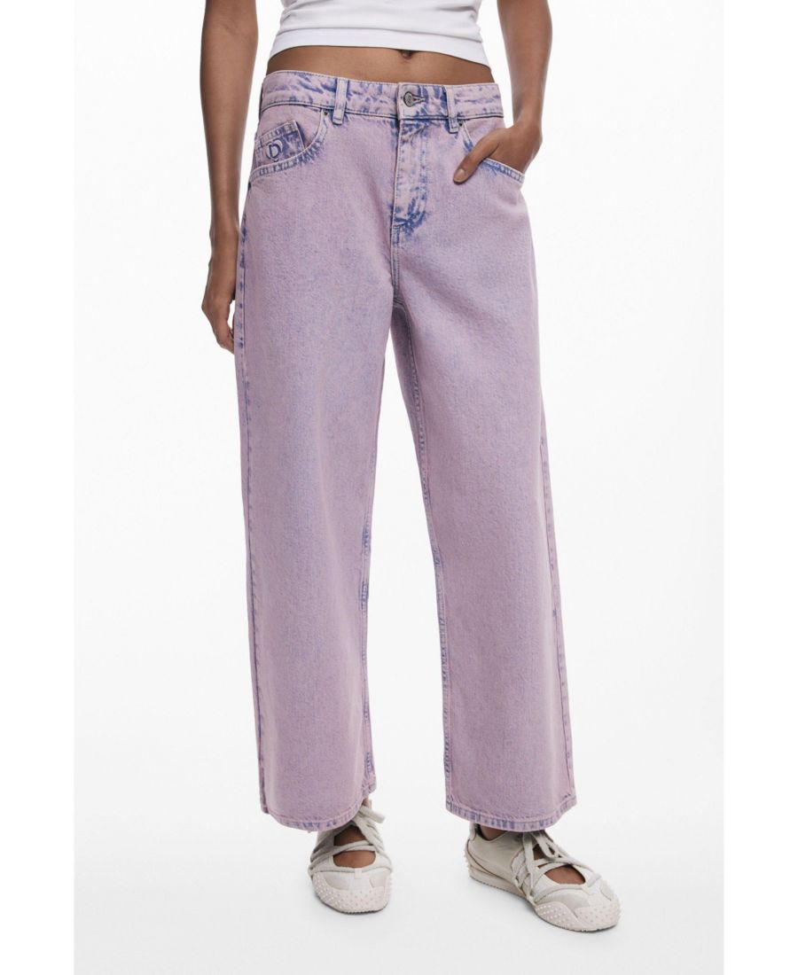 Женские джинсы-кюлоты Desigual, Pink
Женские джинсы-кюлоты Desigual, Pink