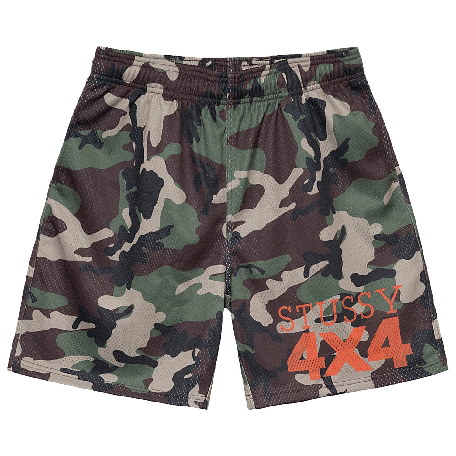 Сетчатые шорты Stussy 4X4, камуфляжный
Сетчатые шорты Stussy 4X4, камуфляжный