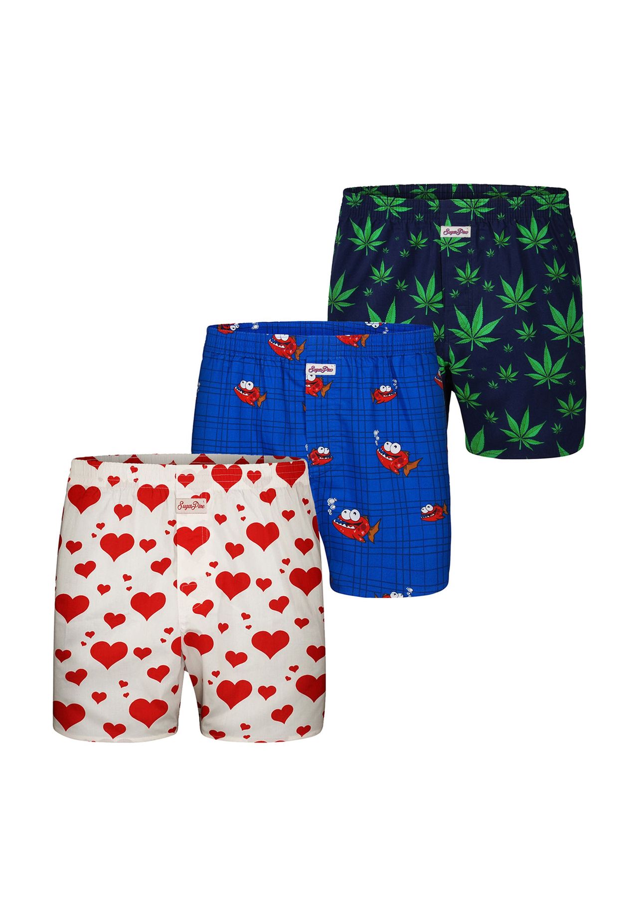 Комбинированный принт с боксерским мотивом Sugar Pine, цвет Herzen, Hanf, Piranha
Комбинированный принт с боксерским мотивом Sugar Pine, цвет Herzen, Hanf, Piranha