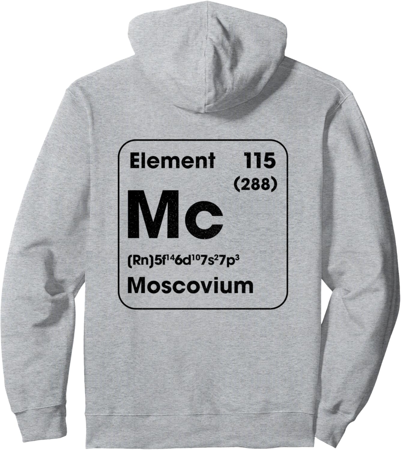 Element 115 - Толстовка Moscovium MC, серая (серый меланж), размер S Sci Fi Anti Gravity
Element 115 - Толстовка Moscovium MC, серая (серый меланж), размер S Sci Fi Anti Gravity