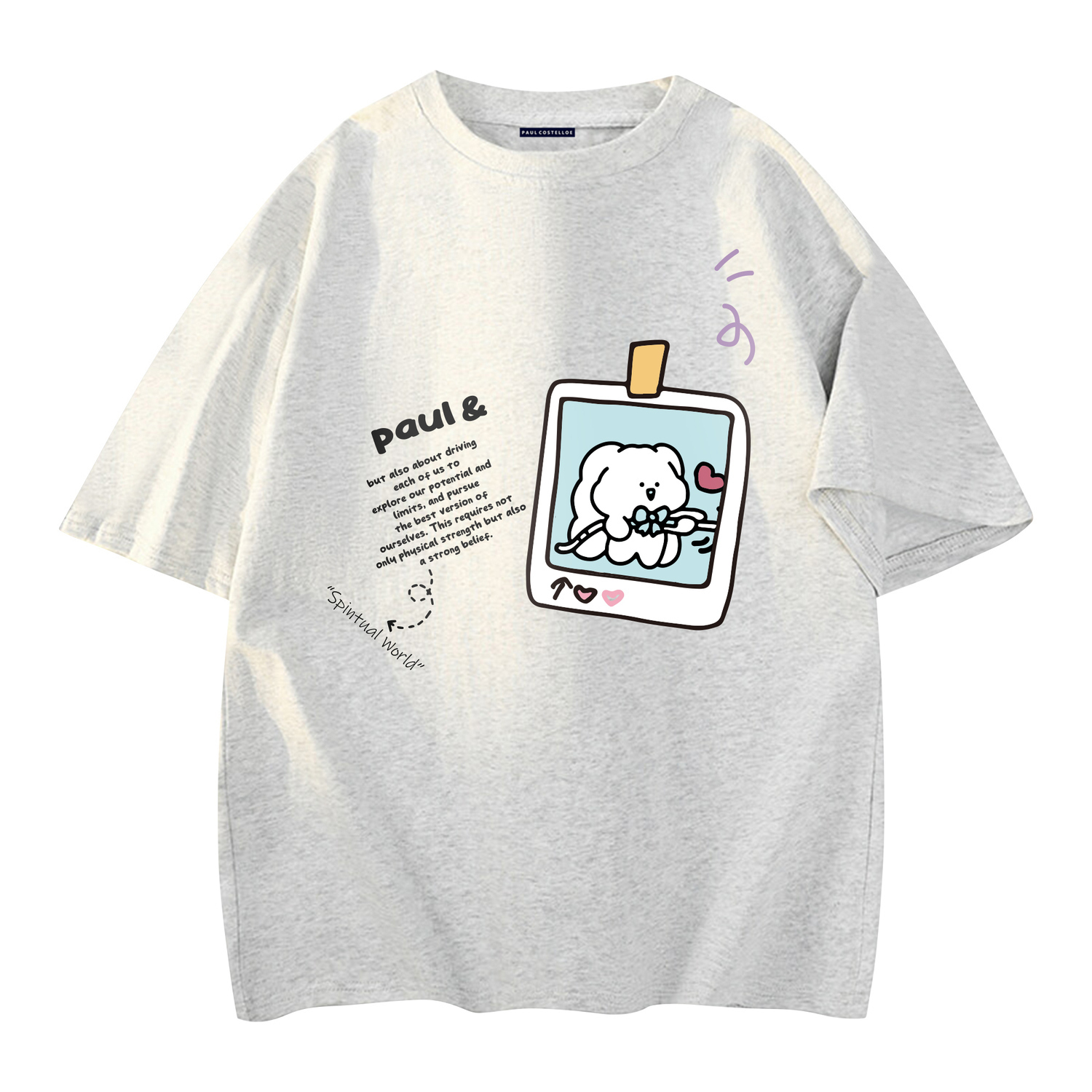 Футболка унисекс PAUL COSTELLOE, белый/синий
Футболка унисекс PAUL COSTELLOE, белый/синий