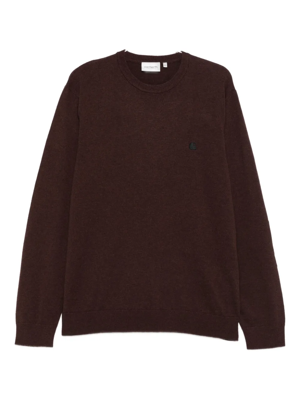 Свитер с круглым вырезом и вышитым логотипом CARHARTT WIP, коричневый
Свитер с круглым вырезом и вышитым логотипом CARHARTT WIP, коричневый