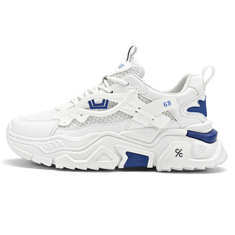 Увеличивающие рост, износостойкие, легкие и дышащие низкие массивные кроссовки для мужчин Colorful Creations, White
Увеличивающие рост, износостойкие, легкие и дышащие низкие массивные кроссовки для мужчин Colorful Creations, White