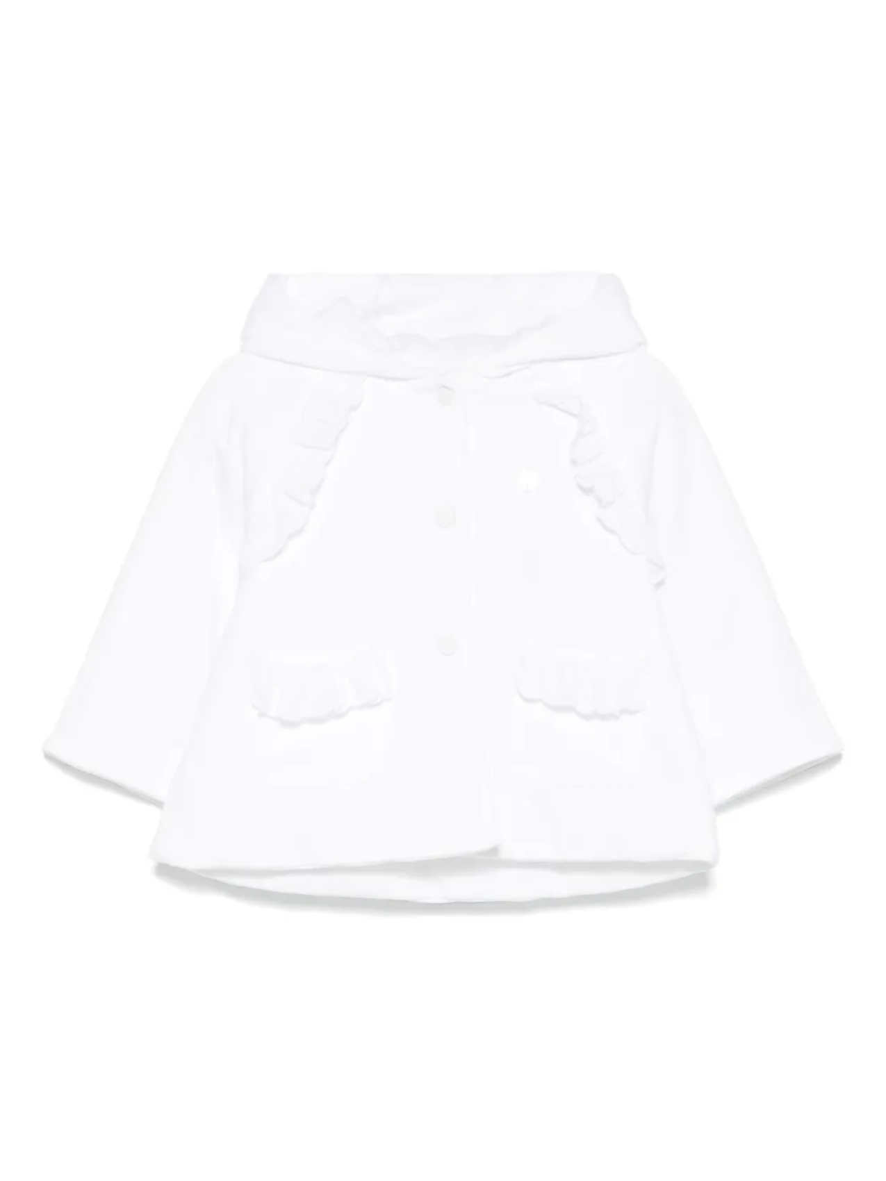 Пальто с оборками Patachou, белый
Пальто с оборками Patachou, белый