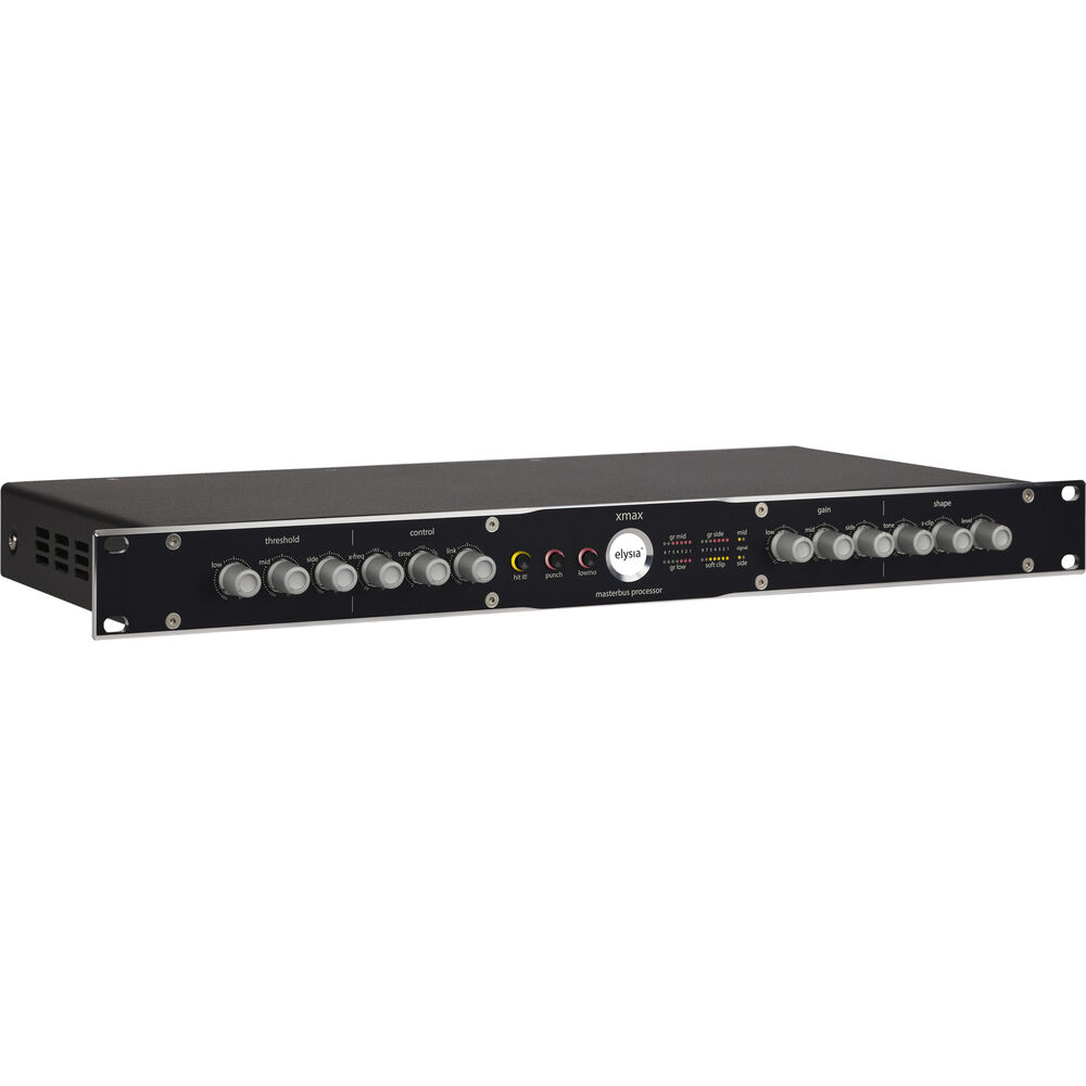 Динамический процессор elysia xmax Rackmount Multiband Mastering Compressor XMAX
Динамический процессор elysia xmax Rackmount Multiband Mastering Compressor XMAX