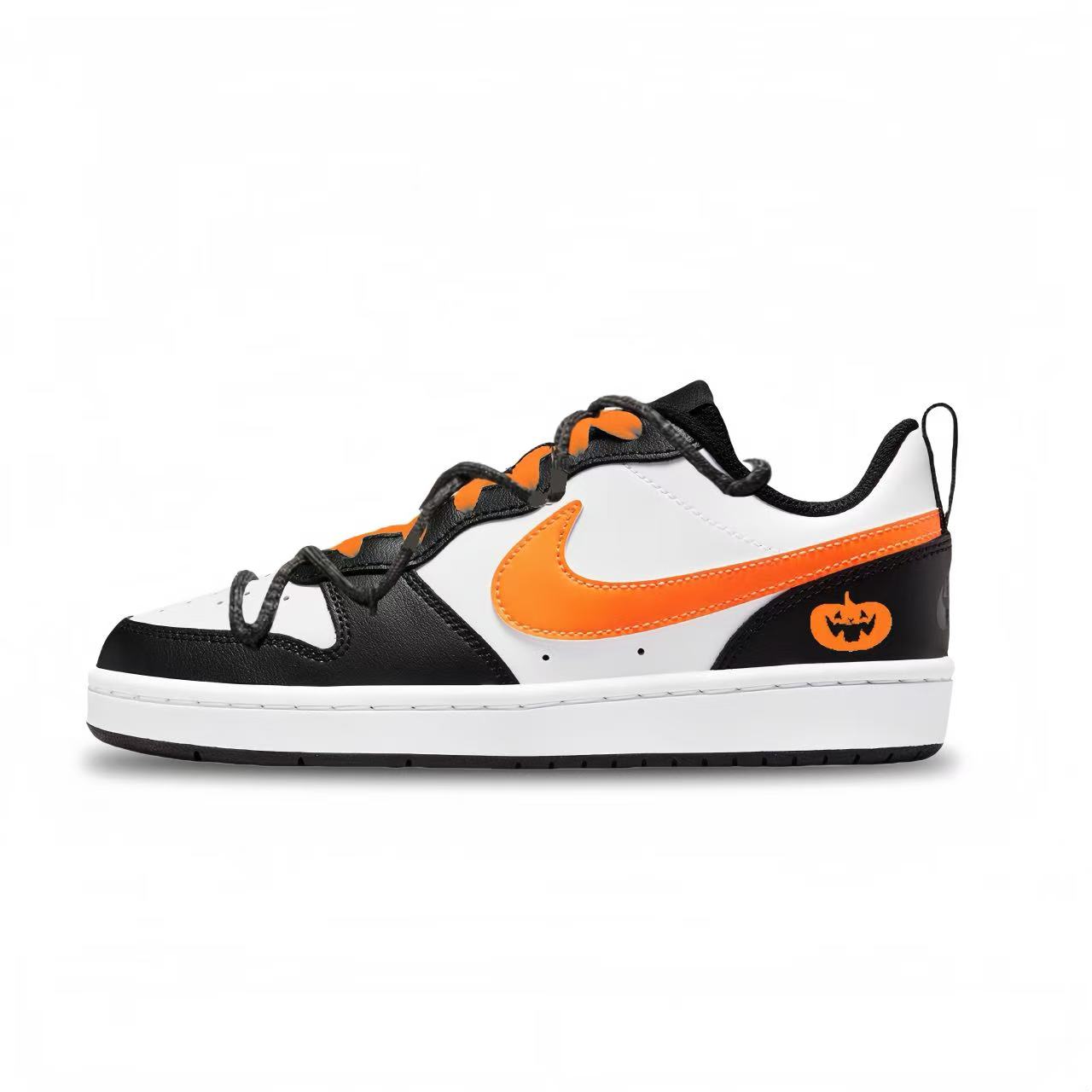 Nike Court Borough Halloween Pumpkin устойчивые к истиранию низкие детские скейтбординговые ботинки black orange unisex
Nike Court Borough Halloween Pumpkin устойчивые к истиранию низкие детские скейтбординговые ботинки black orange unisex