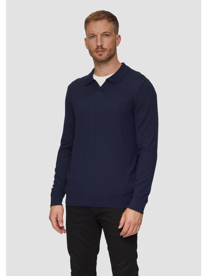 Пуловер sOliver BLACK LABEL Strick langarm, синий
Пуловер sOliver BLACK LABEL Strick langarm, синий