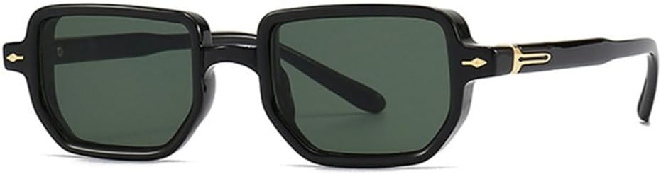 Популярные модные прямоугольные солнцезащитные очки для женщин, защита от УФ-излучения UV400, ретро-градиентные очки для мужчин, трендовые солнцезащитные очки с заклепками TYUVIVO, Black Dark Green
Популярные модные прямоугольные солнцезащитные очки для женщин, защита от УФ-излучения UV400, ретро-градиентные очки для мужчин, трендовые солнцезащитные очки с заклепками TYUVIVO, Black Dark Green