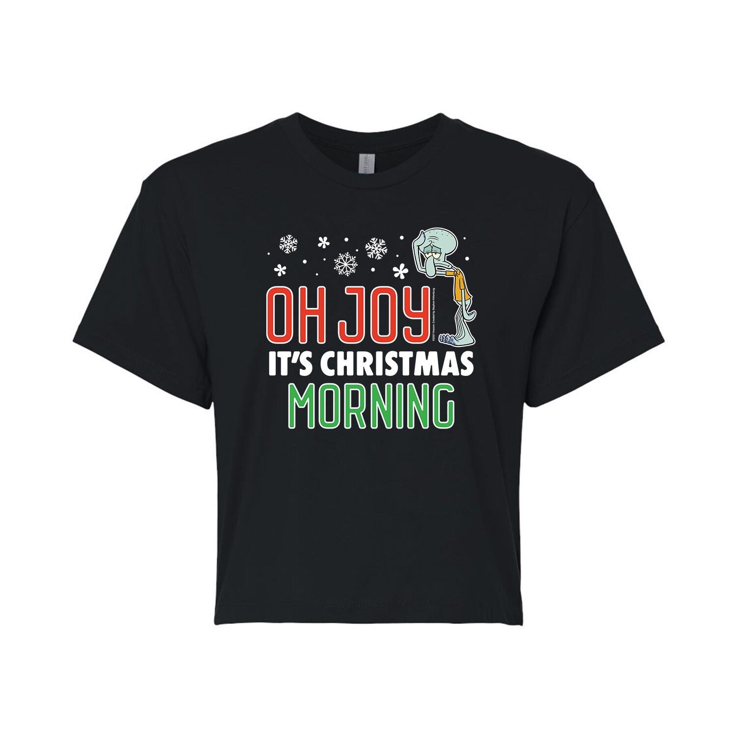 Рождественская укороченная футболка с изображением Губки Боба Квадратных Штанов для юниоров "Oh Joy" Licensed Character
Рождественская укороченная футболка с изображением Губки Боба Квадратных Штанов для юниоров "Oh Joy" Licensed Character