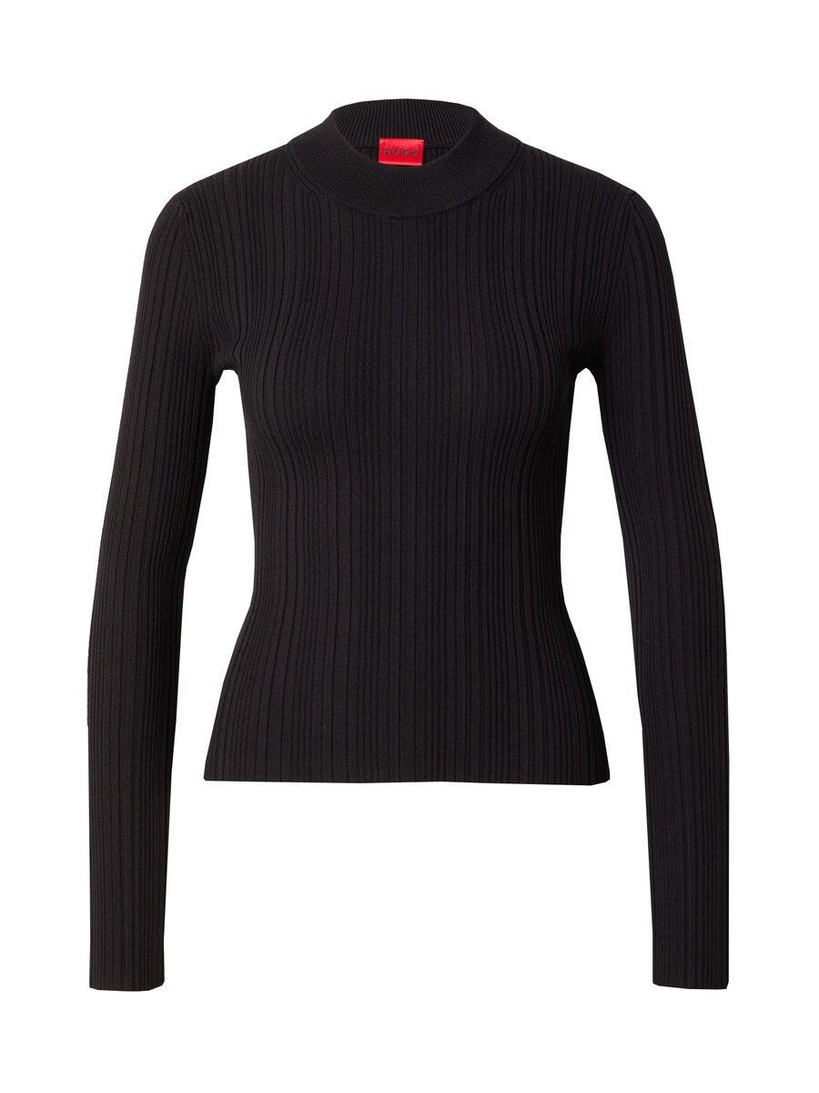 Базовый свитер HUGO Sweater Sarphammy, черный 
Базовый свитер HUGO Sweater Sarphammy, черный