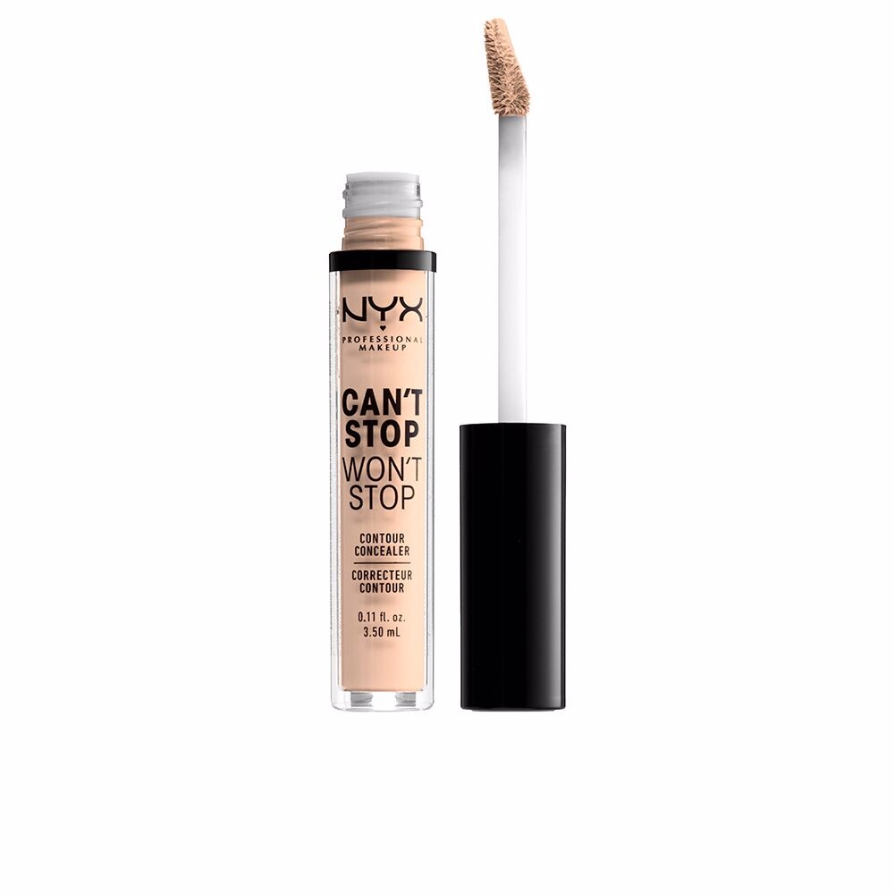 Корректор макияжа Can’t stop won’t stop contour concealer Nyx professional make up, 3,5 мл, light ivory
Корректор макияжа Can’t stop won’t stop contour concealer Nyx professional make up, 3,5 мл, light ivory