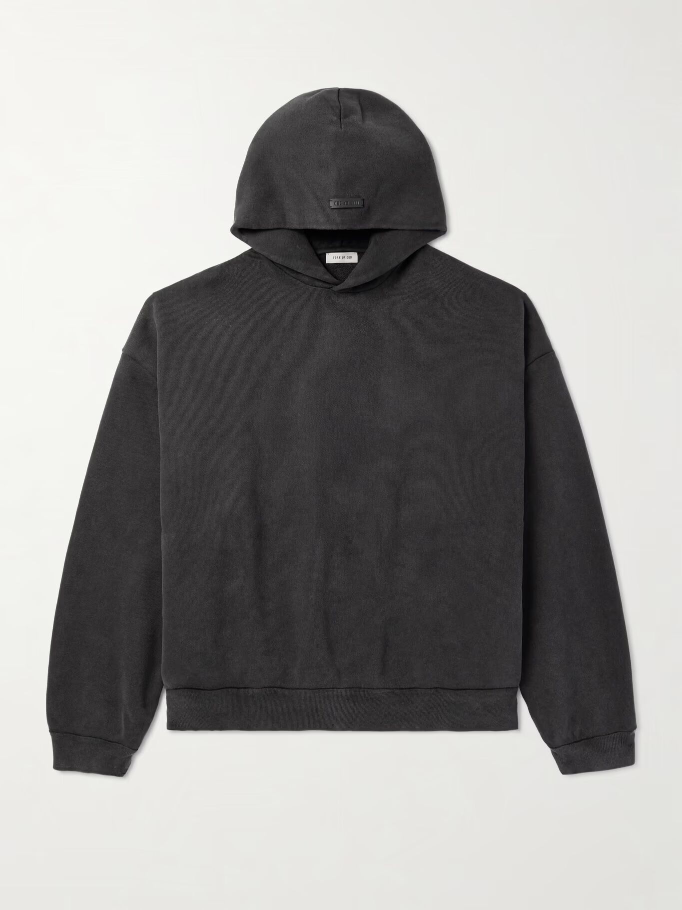 Толстовка с капюшоном из хлопкового джерси с принтом FEAR OF GOD, черный
Толстовка с капюшоном из хлопкового джерси с принтом FEAR OF GOD, черный