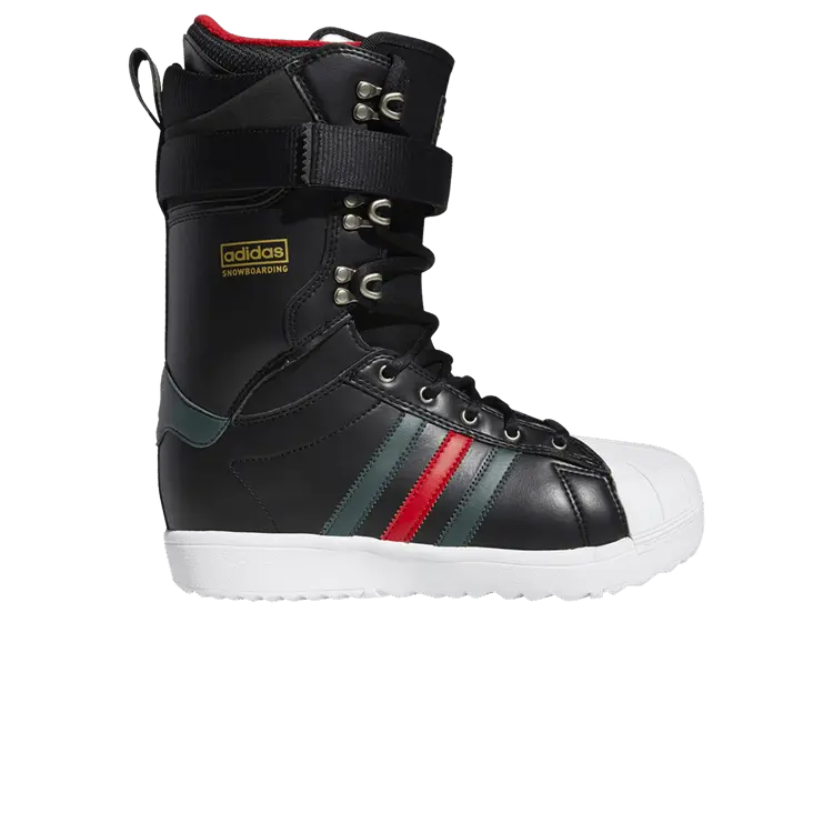 Ботинки adidas Superstar ADV Boot 'Black Mineral Green Scarlet', черный
Ботинки adidas Superstar ADV Boot 'Black Mineral Green Scarlet', черный