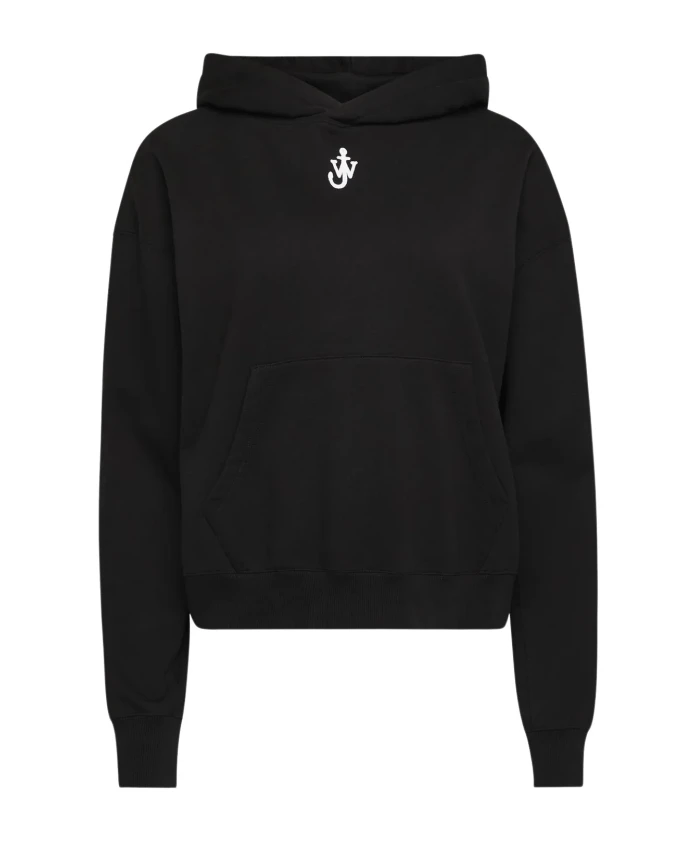 Укороченная толстовка с вышивкой в виде якоря Jw Anderson, черный
Укороченная толстовка с вышивкой в виде якоря Jw Anderson, черный