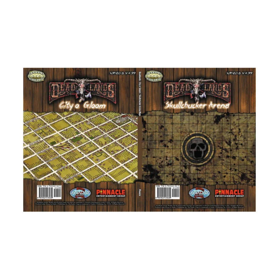 Набор карт — Город мрака и Арена Череполов, Savage Worlds (Pinnacle/Great White Games)
Набор карт — Город мрака и Арена Череполов, Savage Worlds (Pinnacle/Great White Games)