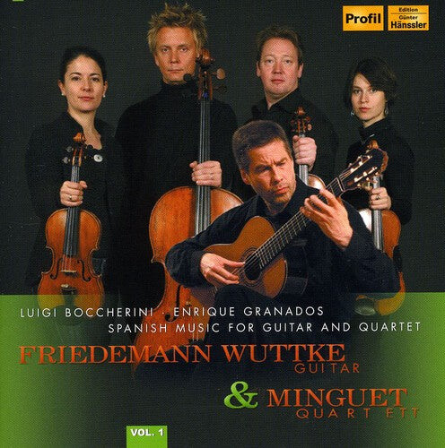 CD диск Boccherini / Granados / Wuttke / Minguet Quartet: Spanish Music for Guitar & Quartet 1
CD диск Boccherini / Granados / Wuttke / Minguet Quartet: Spanish Music for Guitar & Quartet 1