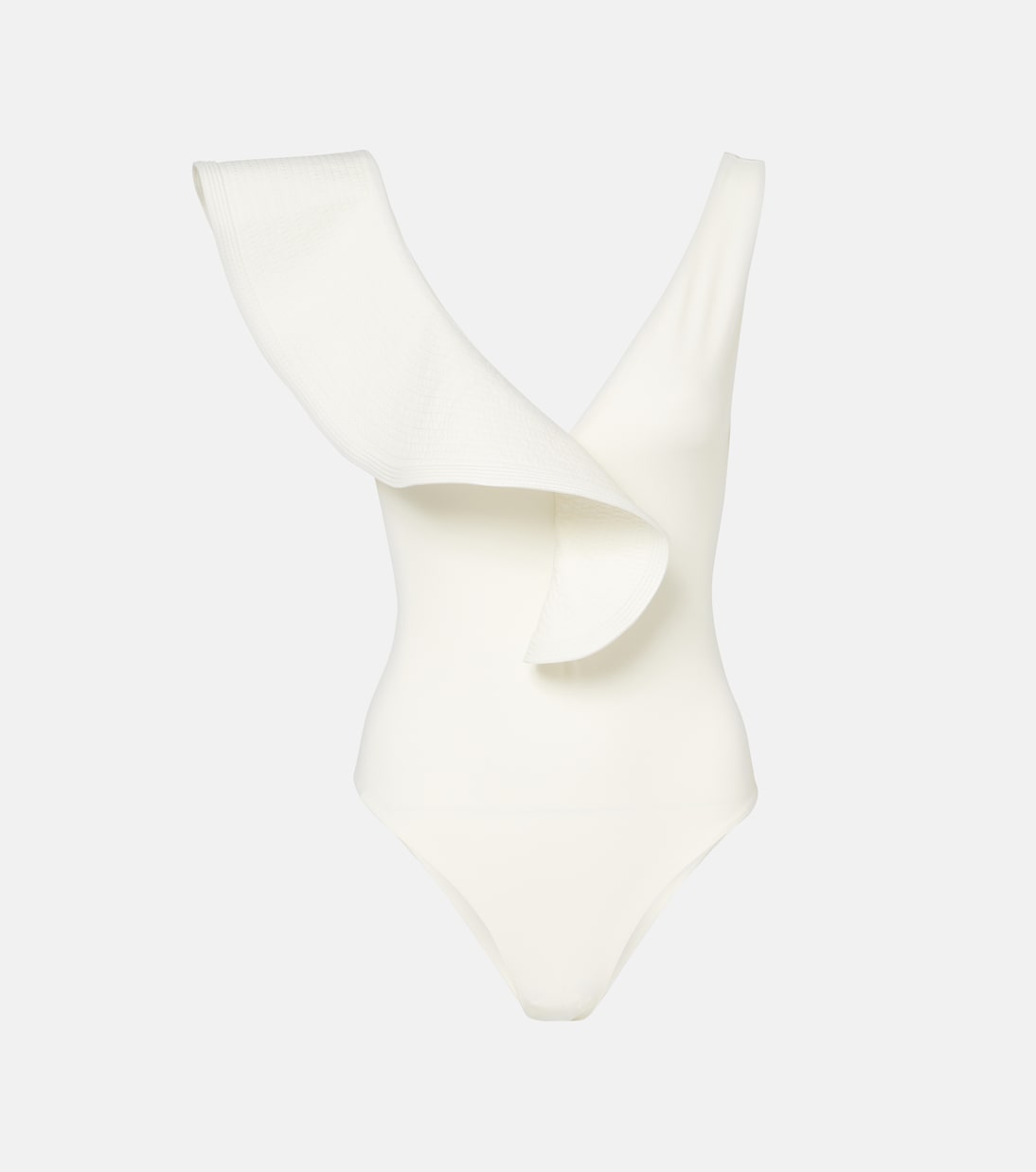 Рюшированный купальник Johanna Ortiz, экрю
Рюшированный купальник Johanna Ortiz, экрю