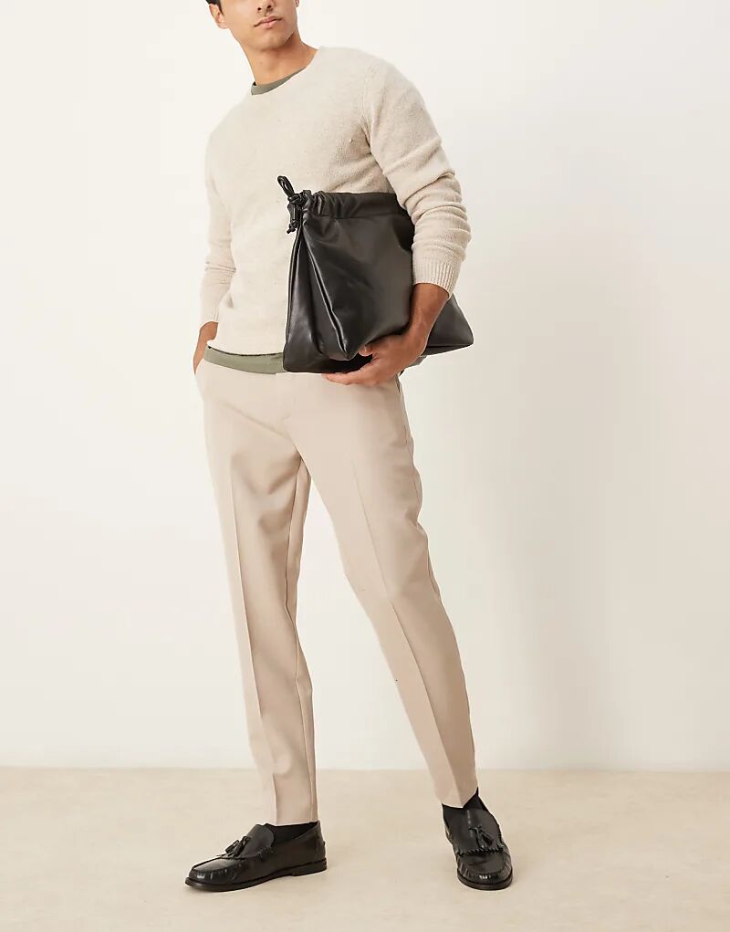 Элегантные зауженные брюки в каменном цвете ASOS DESIGN
Элегантные зауженные брюки в каменном цвете ASOS DESIGN