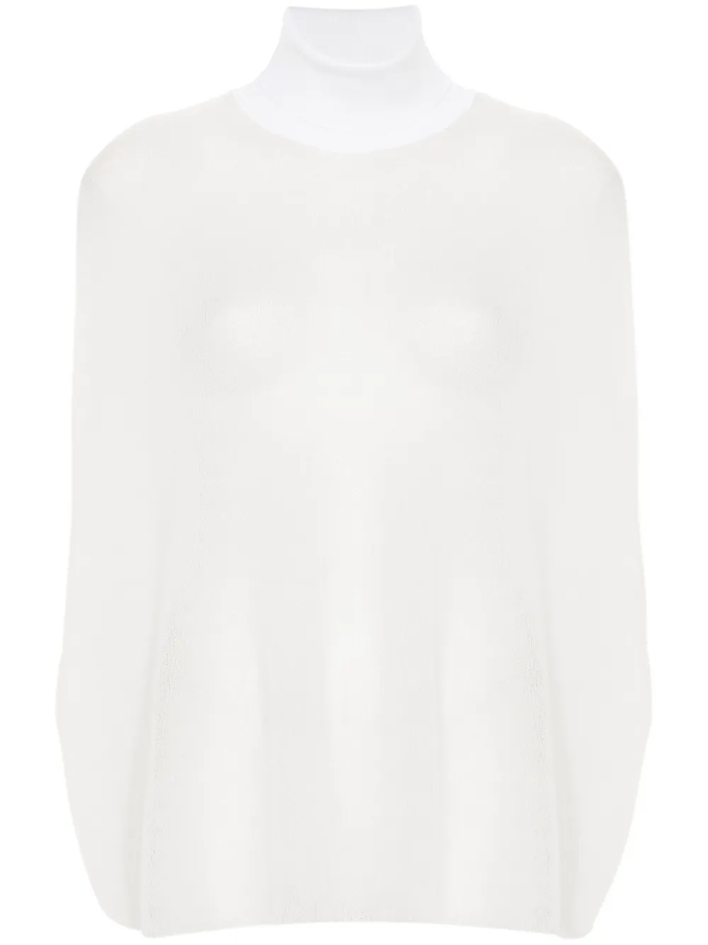 Топ рыхлой вязки с высоким воротником Fabiana Filippi, белый
Топ рыхлой вязки с высоким воротником Fabiana Filippi, белый