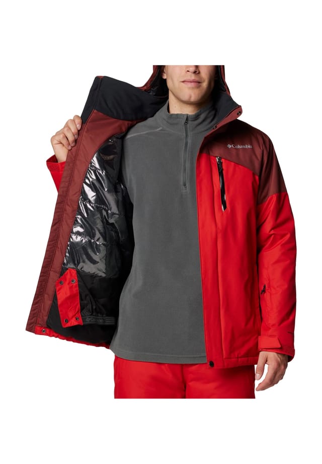 Лыжная куртка "last track ii" водонепроницаемая Columbia, красный 
Лыжная куртка "last track ii" водонепроницаемая Columbia, красный