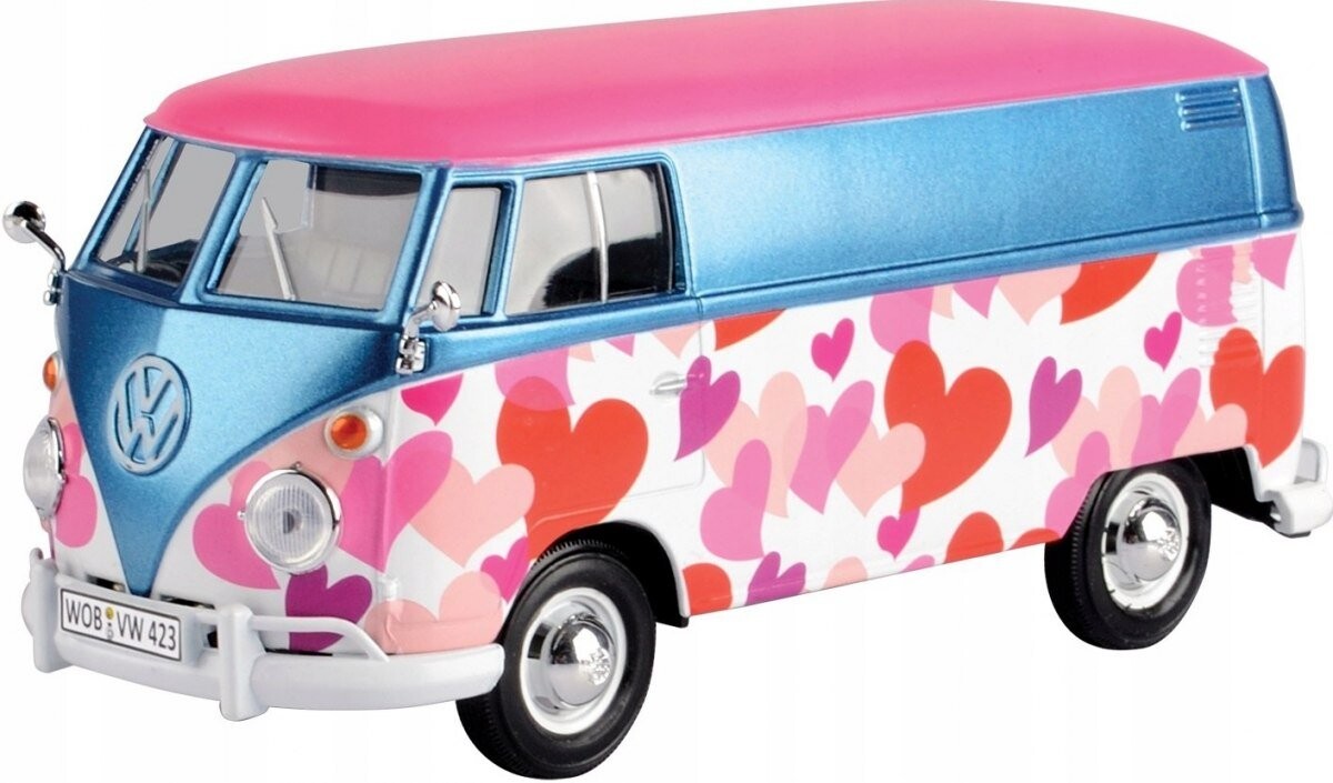 Motormax, VW Type 2 T1 Развозной фургон Love 1:24 Motormax 79581
Motormax, VW Type 2 T1 Развозной фургон Love 1:24 Motormax 79581