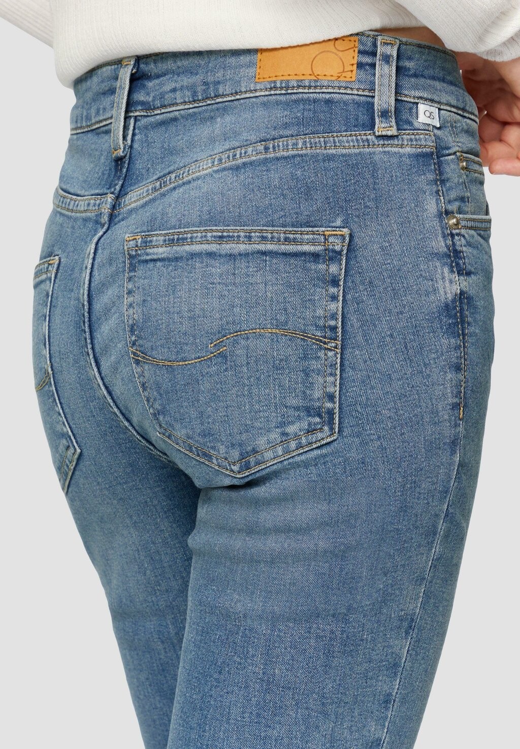 Джинсы облегающего кроя QS, синий
Джинсы облегающего кроя QS, синий