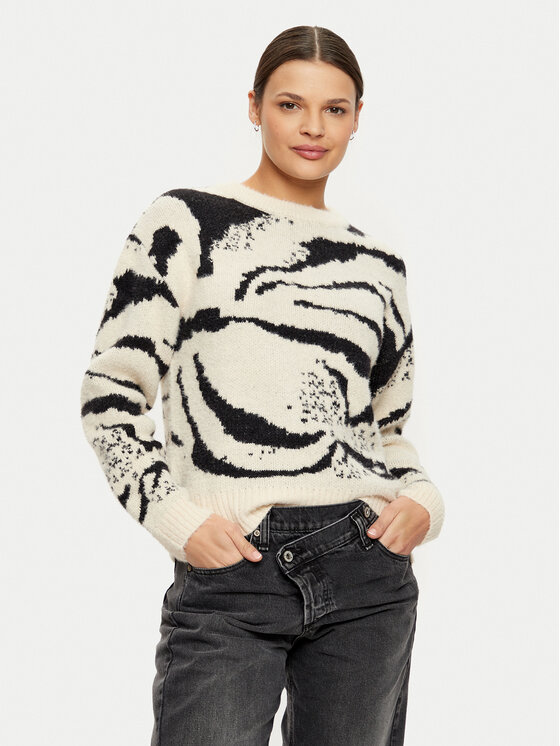 Свитер обычного кроя Morgan, бежевый
Свитер обычного кроя Morgan, бежевый