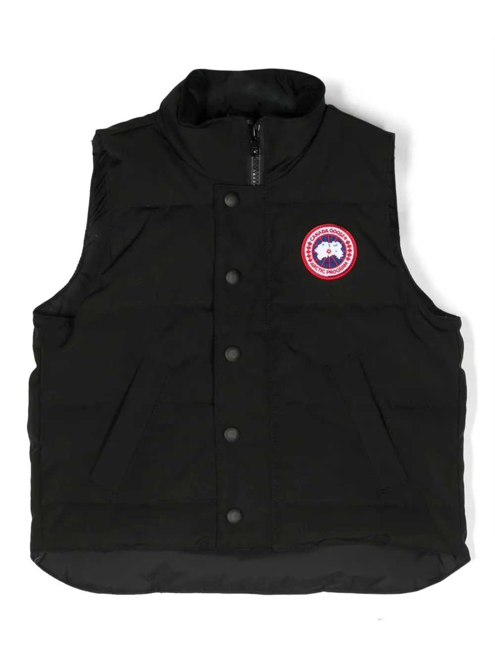 Дутый жилет Vanier Canada Goose Kids, черный
Дутый жилет Vanier Canada Goose Kids, черный