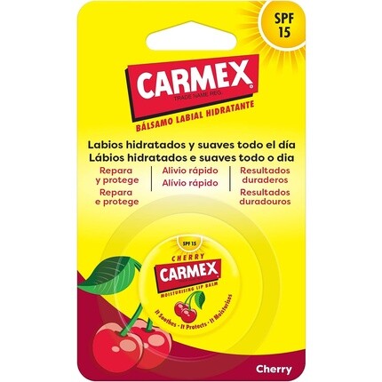 Вишневая банка 7,5г, Carmex
Вишневая банка 7,5г, Carmex