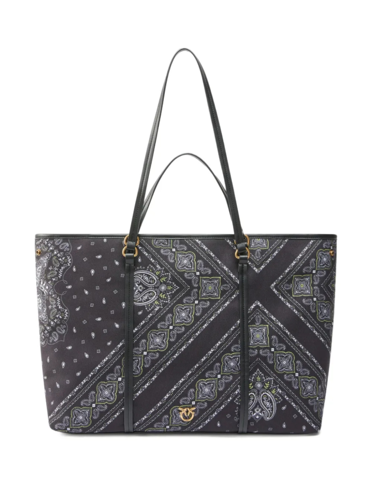 PINKO сумка-тоут с принтом, черный
PINKO сумка-тоут с принтом, черный